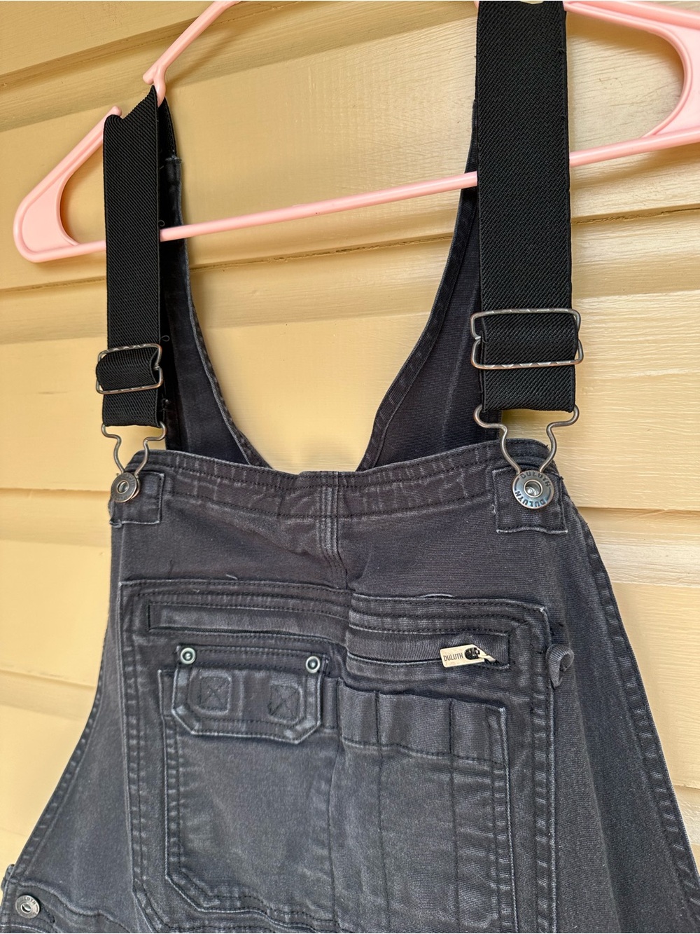 Duluth Women’s Gardening Overalls Black XXL 33” length Work Farm Outdoor - Picture 3 of 11